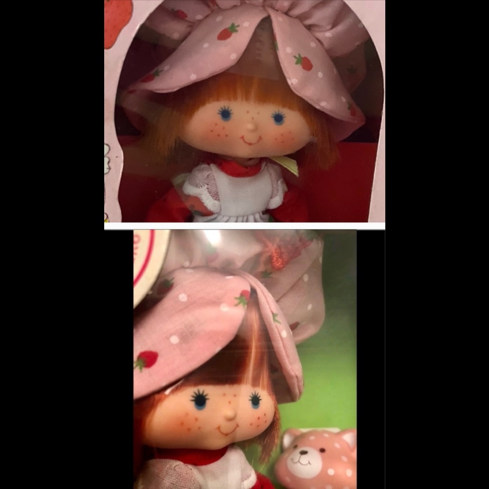 🍓Sealed 2 Strawberry Shortcake dolls 1&2 vintage